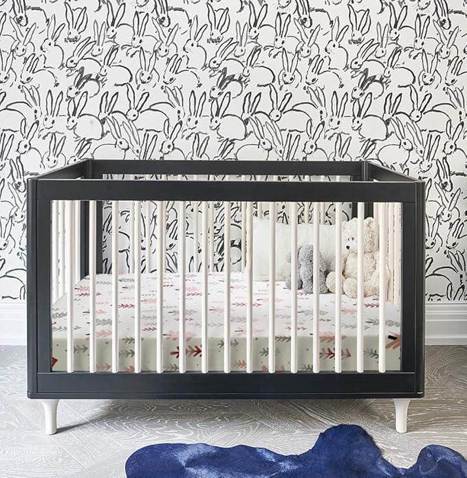 BROLEX Baby Fitted Crib Sheets: Kid Crib Sheets - Set of 2 for Toddler Standard Size Crib Mattress for Boys and Girls - Jersey Knit Crib Bed Sheets Jungle Animals