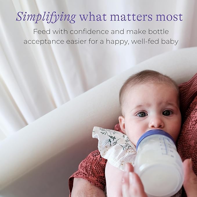 Lansinoh NaturalWave Baby Bottle Nipples, Extra Slow Flow, Size XS, 0+ Months, 4 Count – 100% Soft, Durable Silicone, Made Without BPA BPS, Anti-Colic, Supports Baby’s Developing Mouth and Teeth