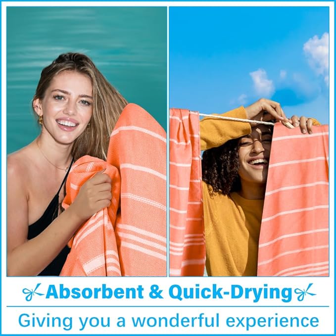 Oversized Turkish Beach Towel Blanket XXL Cotton Sandproof Towels Boho Woven Extra Large Big Sand Free Giant Throw Thick Blankets Huge Quilt XL Picnic Camping Necessities Cloud For Adult Gifts