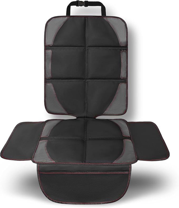 Extra-Large Car Seat Protector for Child-Bady Car Seat Cover,Full seat Protector Under Baby car seat,Universal Durable Waterproof Carseat Protector for Dog Vehicles,Thick Pad,Anti Slip Backing