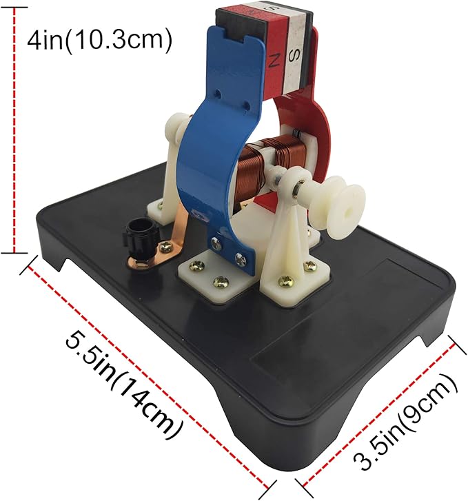 EUDAX STEM DIY Simple Electric Motor DC Motors Model Assemble Kit for School Labs Physics Science Educational