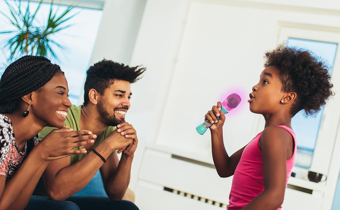 eKids Disney The Little Mermaid Toy Microphone for Kids with Built-in Music and Flashing Lights, Designed for Fans of Disney Toys for Girls