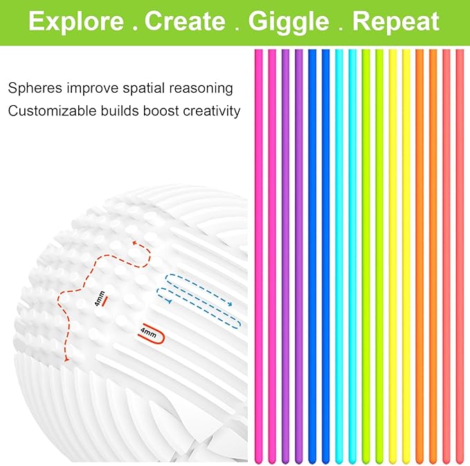 Sensory Toys for Kids with Autism,3D Sensory Ball,Sensory Fidget Toy for Anxiety Relief,Autism Sensory Toys for ADHD, Anxiety, Enhances Concentration and Fine Motor Skills(TB001)