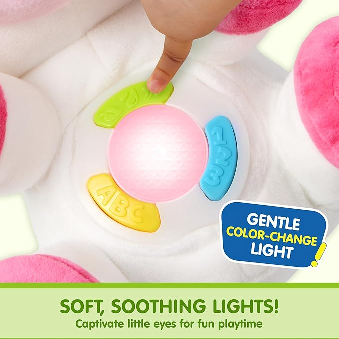 JOYIN Musical Unicorn Plush Baby Toy, Stuffed Animal with Music & Light, Baby Musical Soft Plush Toys for Infant Babies, Christmas Birthday Gifts for Boys and Girls 6+ Months