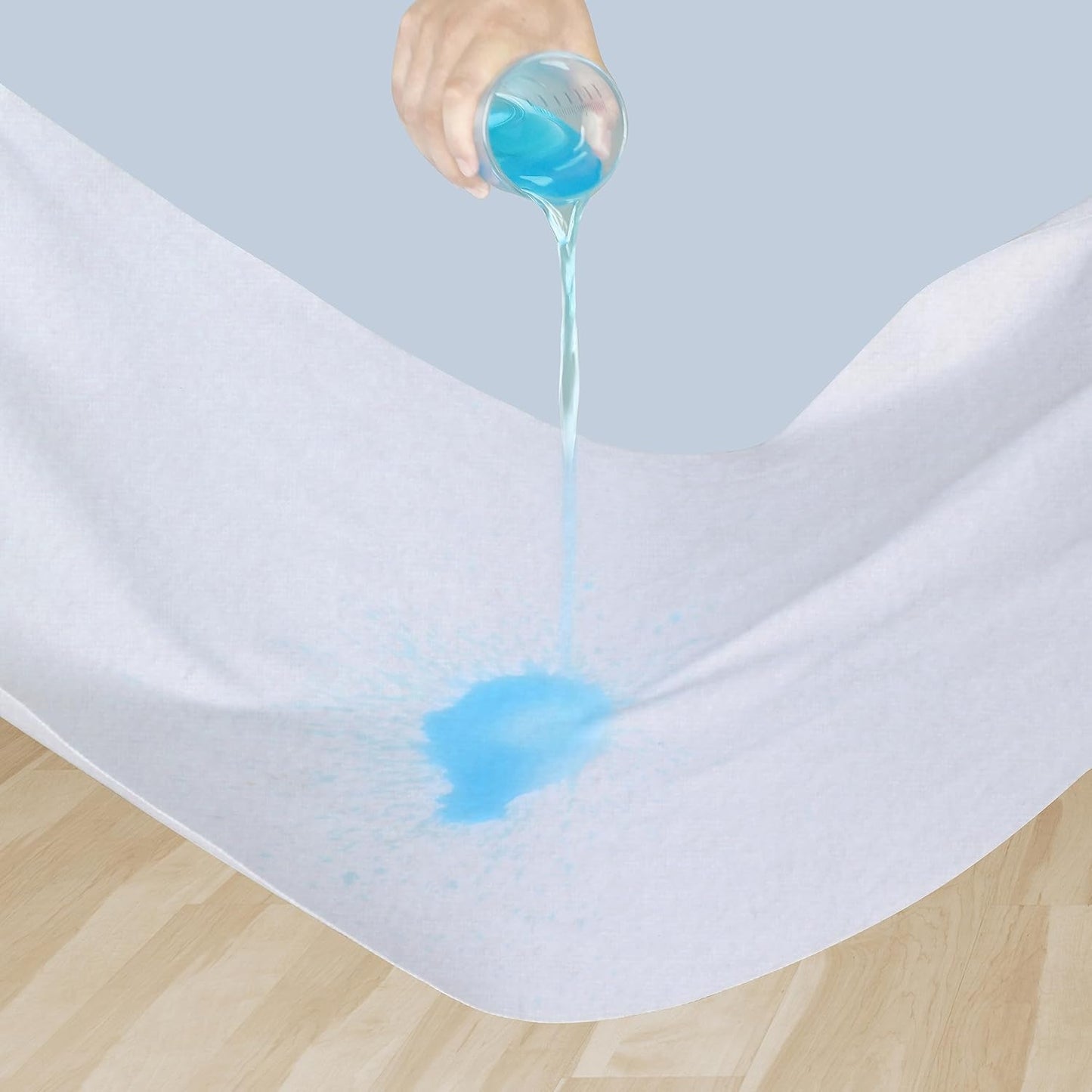 Flannel Crib Protector Pad，100％ Waterproof Mattress Protector Pad, One Size, 27" X 39", 2Pack