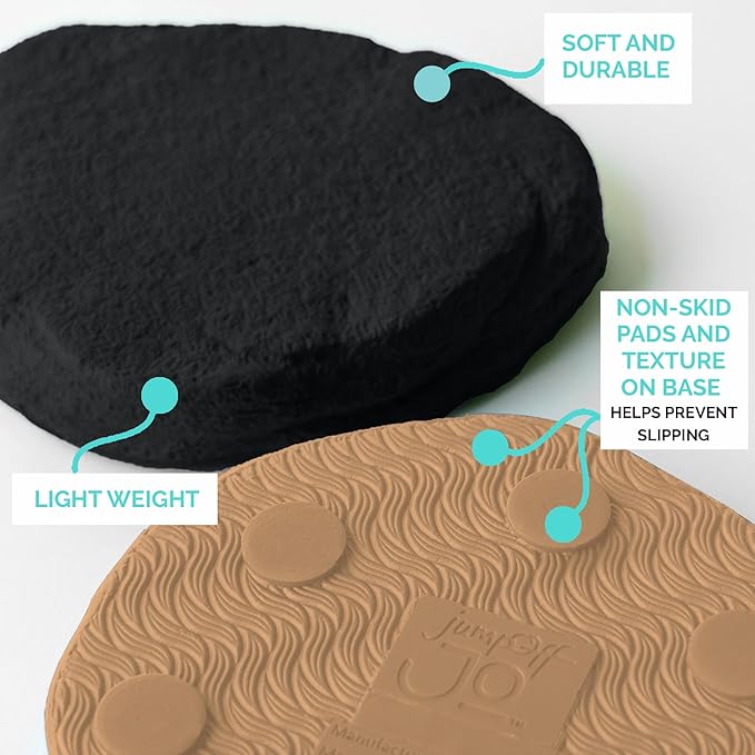 JumpOff Jo - Rocksteady - Balance & Coordination Enhancing Blocks and Stepping Foam Stones, Sensory Toys for Kids - Indoor and Outdoor Obstacle Course