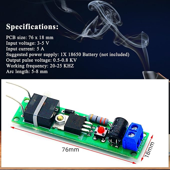 ISolderStore Soldering Practice Kit Electronic Lighter Electronic DIY Kits DIY Soldering Project Solder Kits