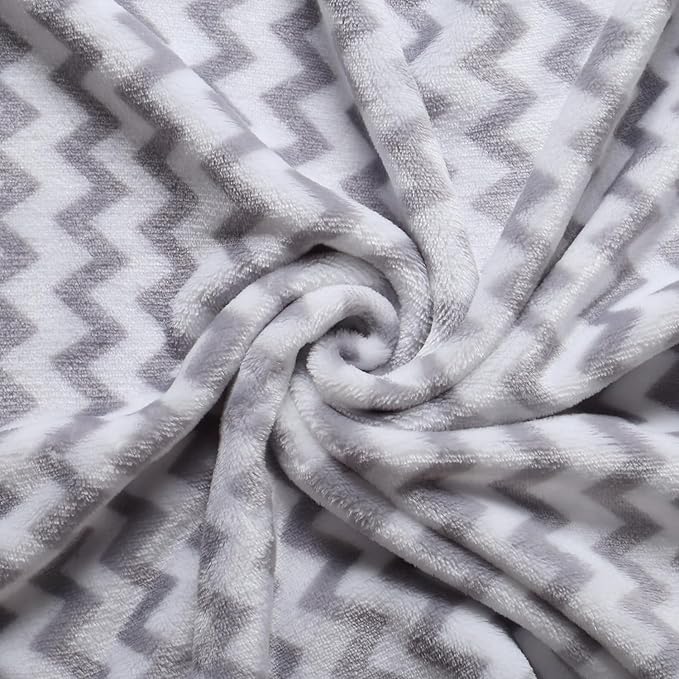 CREVENT 30''X40'' Cute Cozy Fluffy Warm Baby Blanket for Girls Boys Infants Toddlers' Bedding Crib Cot Stroller, Baby Shower Birthday Newborn's Gift - Whale