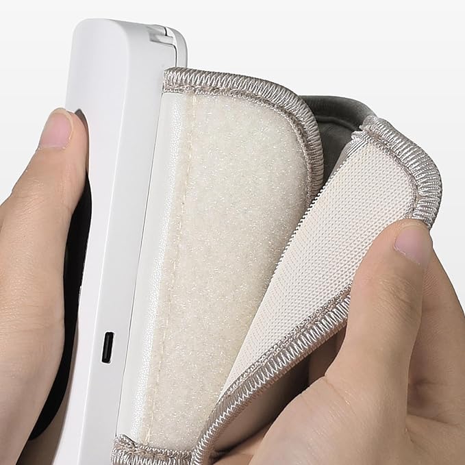 Fockety Baby Bottle Warmer, Rechargeable Electric Bottle Warmer Constant Temperature Multifunctional Travel Bottle Warmer for Breastmilk or Formula