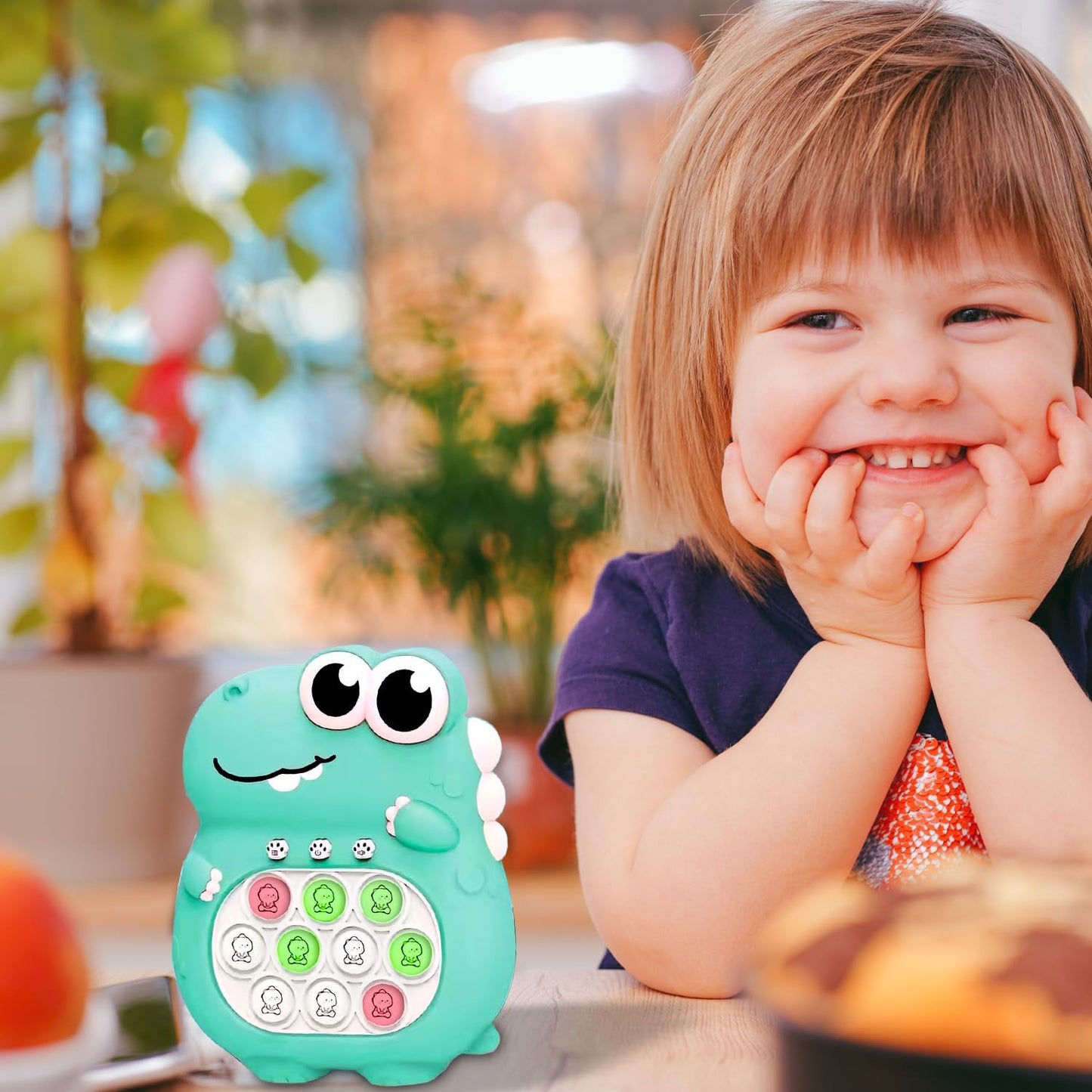 Pop GameToys for Kids 6-12, Fidget Toys for Autism Sensory Toys Mini Games, Bubble Stress Fingertip Two-Tone Luminescence Light Up GameBirthday Gifts for Boys, Girls