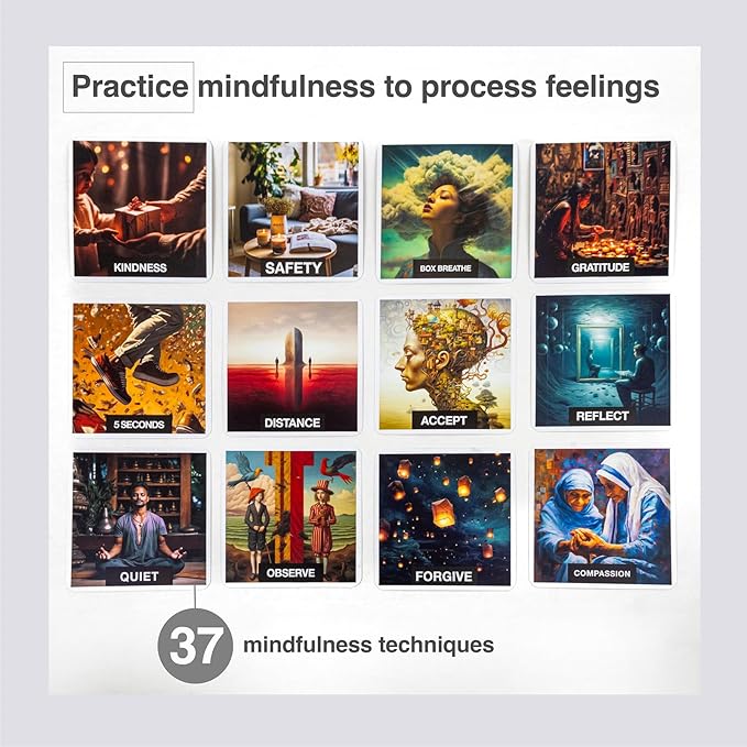 156 Emotion Cards Card Deck – Master Your Emotional Intelligence, Enhance Resilience and Thrive