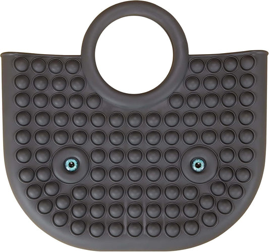 BABANA Fidget Purse for Girls - Bubble Push Pop Bag with Crazy Eyes, Silicone Fidget Handbag Toy for Kids | Birthday, Easter
