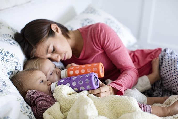 Lifefactory BPA-Free Stage 3 (6+ Months) Silicone Nipples 2-Pack