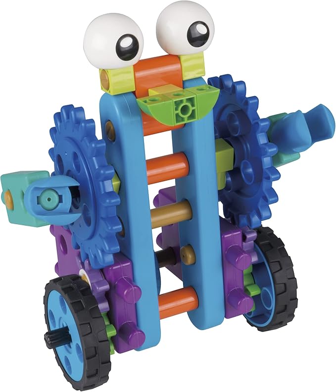 Thames & Kosmos Kids First Robot Engineer STEM Experiment Kit for Young Learners | Build 10 Non-Motorized Robots | Play & Learn with Storybook Manual | Parents’ Choice Gold Award Winner