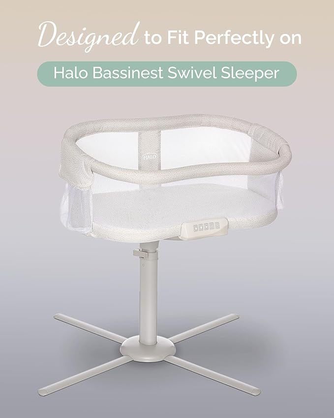 Bassinet Fitted Sheets Compatible with Halo Bassinest Swivel Sleeper Mattress - Buttery Soft, Silky Comfort, Premium Stretchy Jersey Bassinet Sheets - Burnt Orange+Mustard Yellow+ Gray, 3 Pack