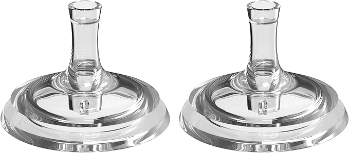 Sippy Straw Nipple for Philips Avent Natural Baby Bottle,My Grippy Spout Sippy Cup and Natural Trainer Sippy Cup,Leak-Proof Replacement Silicone Bottle Nipple BPA-Free, 8m+, 2 Count