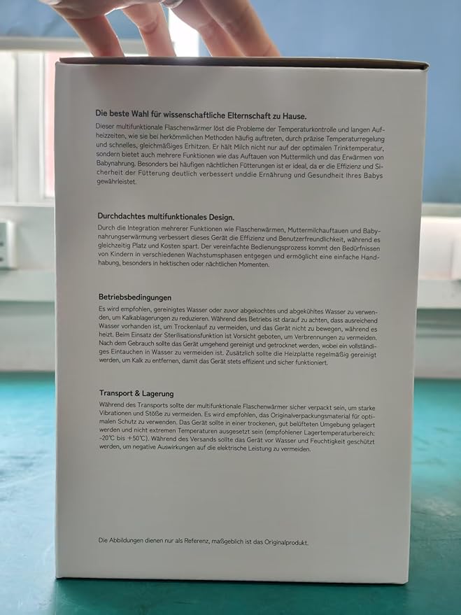 Baby Bottle Warmer, Felizbebe 10-in-1 Double Bottle Warmer for Breastmilk or Formula, Breast Milk Warmer for Baby, Accurate Temperature Control, Timer, Sterili-zing, Defrost, Heat Food, Keep Warm