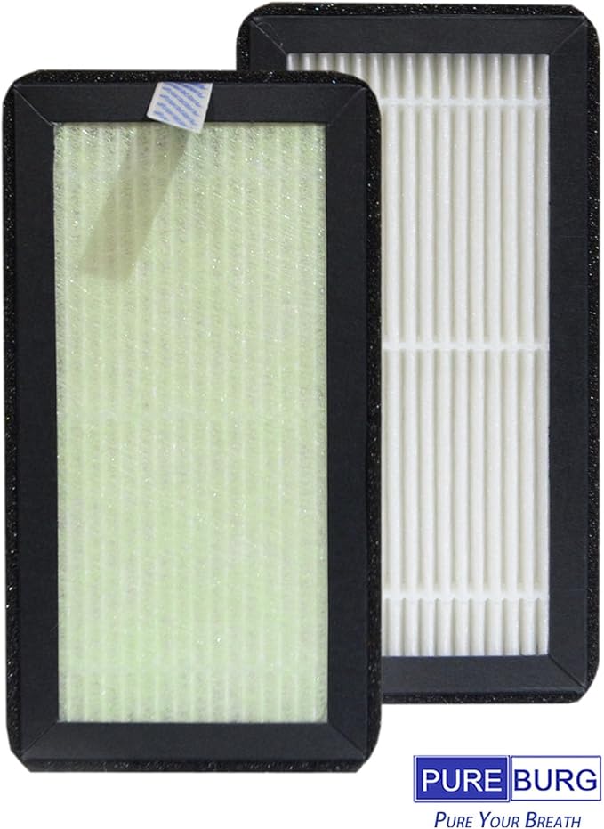 PUREBURG Replacement HEPA Filter Compatible with Dr.Brown's All-in-One Bottle Dryer Advanced,6-Pack For Air Clean Dust