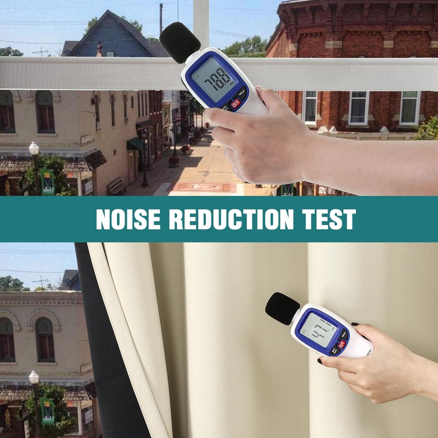 ChrisDowa 100% Blackout Curtains 90 inch Long for Bedroom with Black Liner, 2 Thick Layers Total Blackout Thermal Insulated Grommet Window Curtains 2 Panels Set (Light Beige, 52 x 90 Inch)