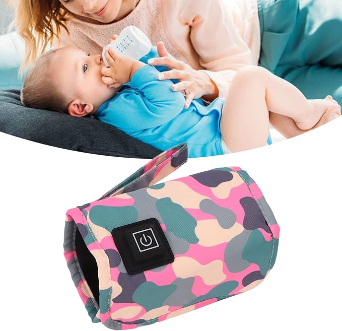 USB Baby Bottle Warmer,Portable Car Travel Bottle Warmer,Three Levels Temperature Adjustment Hook Design Bottle Warmer, Milk Heat Keeper Baby Bottle Warmer