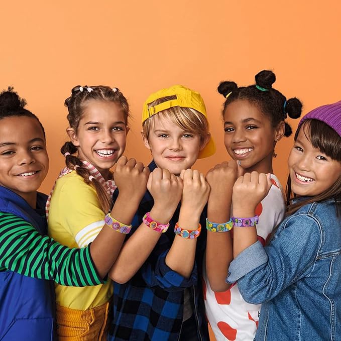 SIENON 6Pack Dots Bracelets Building Block, DIY Creative Craft Project Bracelet Making Kit for Kids Friendship Construction Toys for Boys Girls Birthday Christmas Party Favors