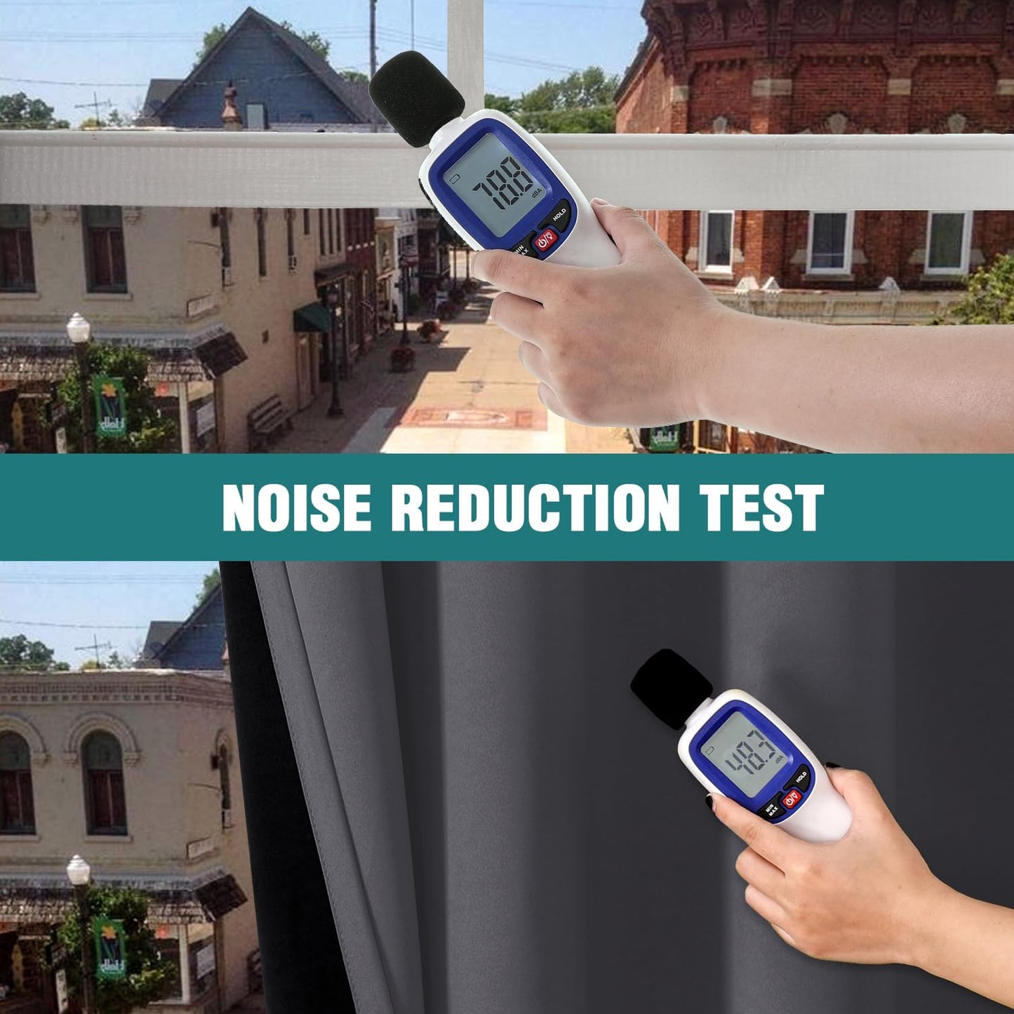 ChrisDowa 100% Blackout Curtains 78 inch Long for Bedroom with Black Liner, 2 Thick Layers Total Blackout Thermal Insulated Grommet Window Curtains 2 Panels Set (Dark Grey, 42 x 78 Inch)