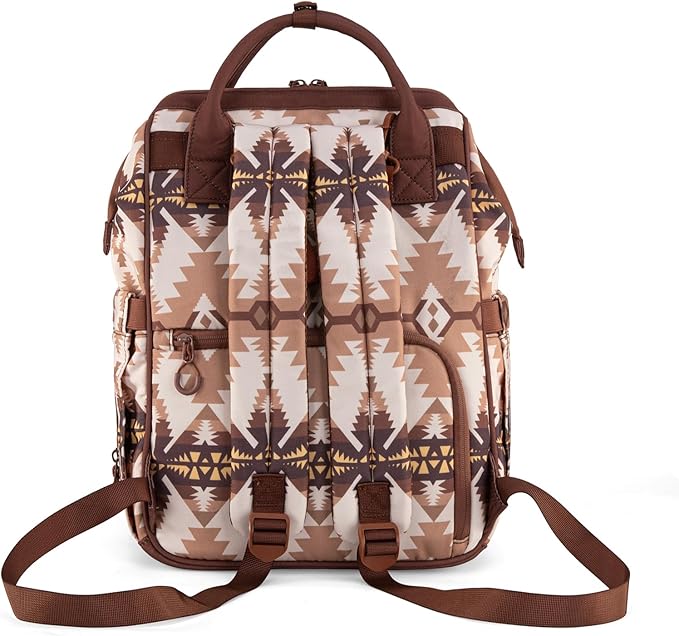 Wrangler Callie Diaper Bag Backpack with Stroller Straps Multifunction Baby Travel Bag WG2210-9110TN