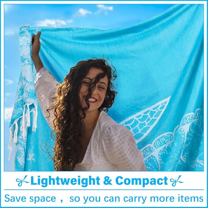 Oversized Turkish Beach Towel Blanket XXL Cotton Sandproof Towels Boho Woven Extra Large Big Sand Free Giant Throw Thick Blankets Huge Quilt XL Picnic Camping Necessities Cloud For Adult Gifts