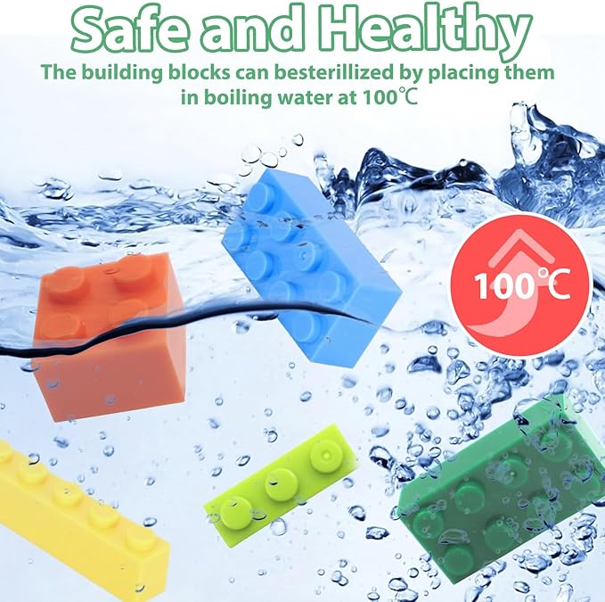 1000PCS Building Bricks, Bulk Classic Building Blocks Set for Boys Compatible with All Major Brands