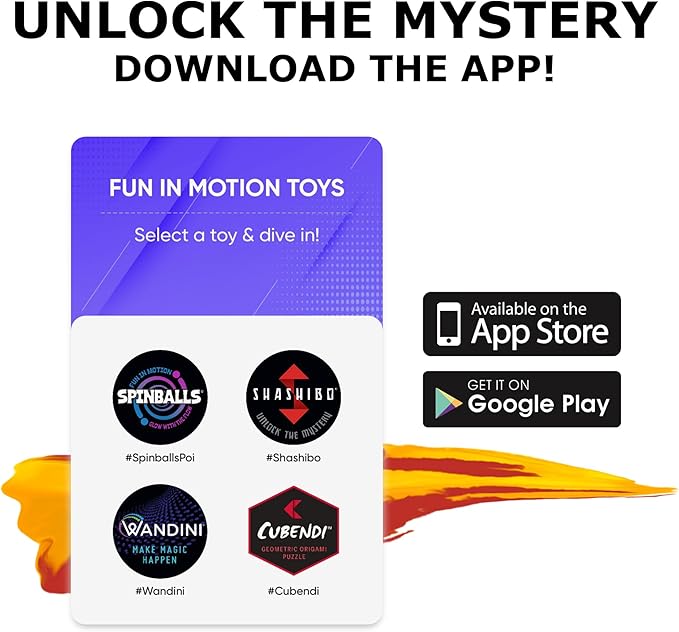 SHASHIBO Shape Shifting Box - Award-Winning Fidget Toy w/ 36 Rare Earth Magnets - Fidget Cube Transforms Into Over 70 Shapes, Sensory Toy Gift for Kids, Teens, and Adults (Solar)