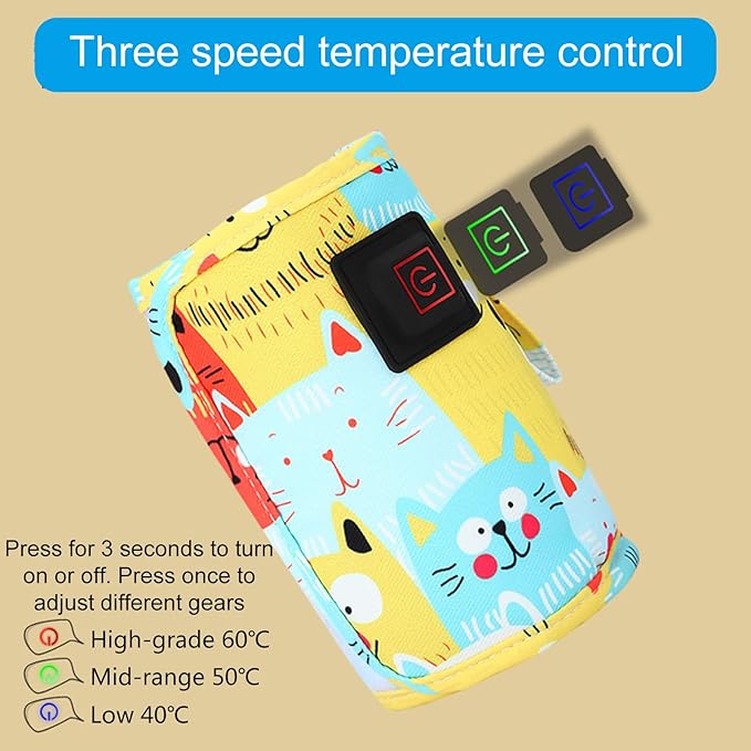 Portable General Baby Bottle Insulator Sleeve Travel Friendly Baby Bottle Warmer Pouches Infant Bottle Thermal