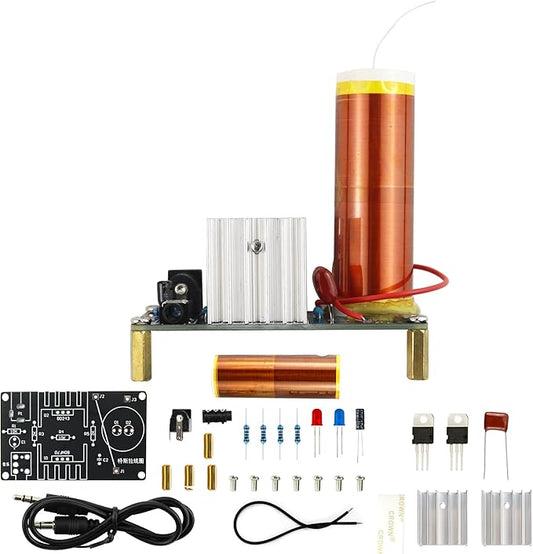 Soldering Practice Kit Music Black Tesla Coil (B)