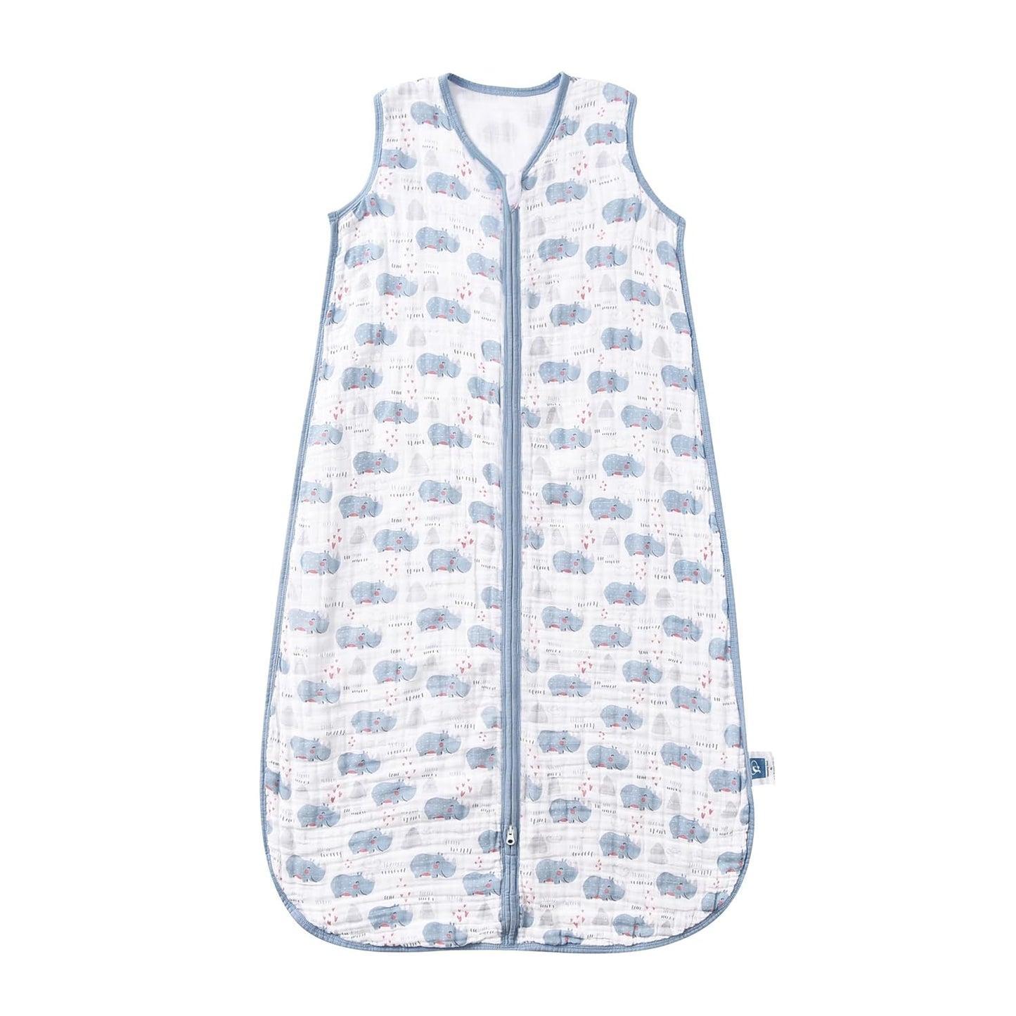 Baby Sleep Sack 2-4 T Boys & Girls Wearable Blanket 100% Organic Cotton 0.5 TOG Toddler Sleeping Sack 2- Way Zipper X-Large