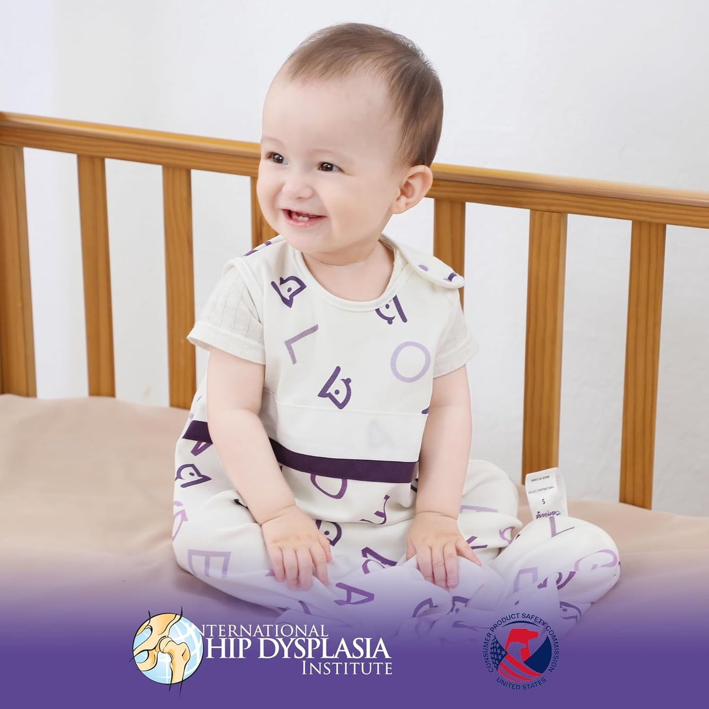 PuppyNap Baby Sleep Sack, Toddler Sleep Sack 2-Pack Set, Sleep Sack 18-24 Months, 100% Organic Cotton Sleep Sack with 2-Way Zipper