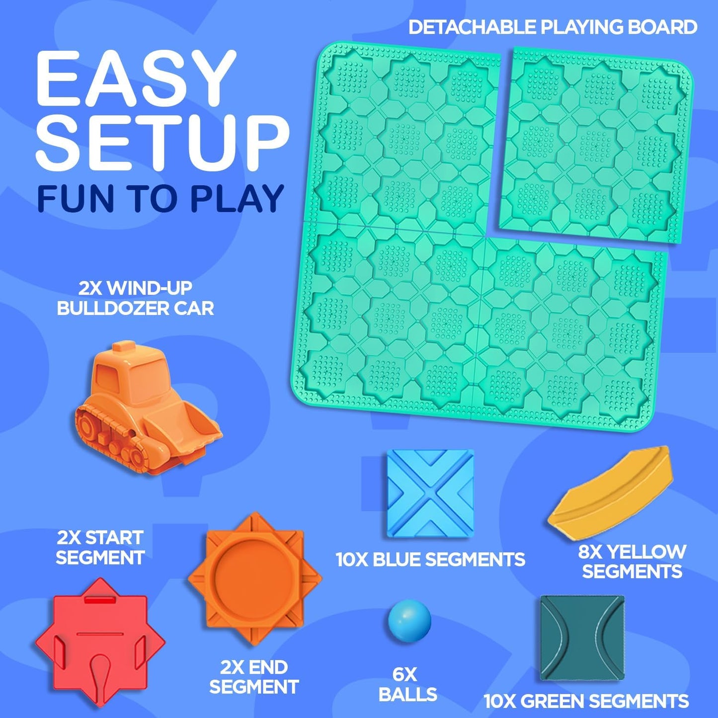 CoolToys Build-A-Track Plus Brain Teaser Puzzles for Kids Ages 4-8 - Educational Smart Logic Board Game for Children, 4 Levels & 200+ Skill-Building Challenges, Travel Boys & Girls STEM Activity