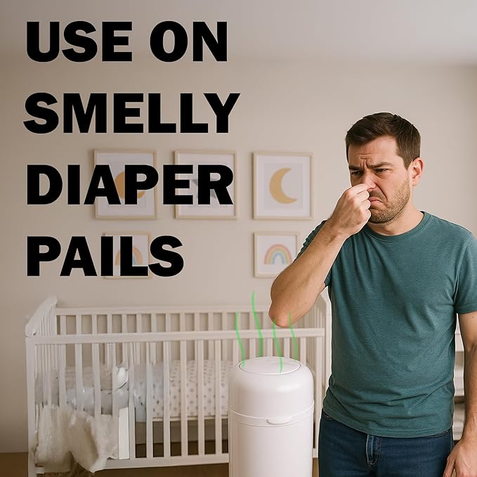 Kayline Fiesta Multi-Purpose Bio-Enzymatic Odor Eliminator for Trash Can, Carpet, Diaper Pail, and Pet Urine, 32 oz Pour or Spray Botttle, Cotton Blossom Scent