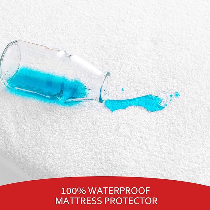 Bassinet Sheets & Waterproof Bassinet Mattress Pad Protector 4 Pack Set, Universal Fit for Oval, Hourglass and Rectangular Mattress, Grey & Pink