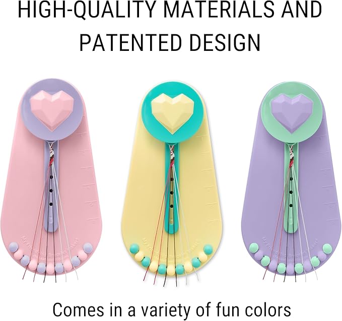 Choose Friendship Bracelet Making Kit – DIY Craft Loom for Kids Ages 8+, New & Improved Design, Includes 20 Threads, Makes 8 Bracelets, Green “Lime Rickey”