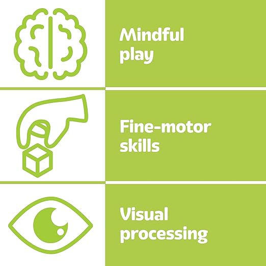 SPARK & WOW Sensory Cards | Discover | 12 Dynamic Patterns | 2 Sliders | Calming Corner Items for Kids | Screen-Free Visual Sensory Toys