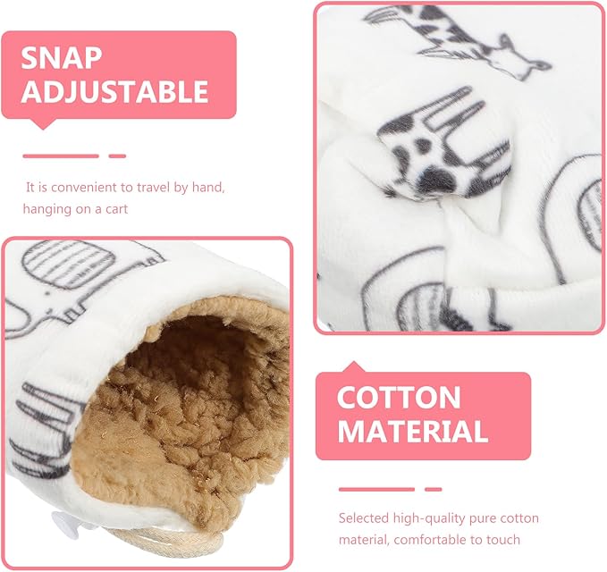 ULTNICE Baby Bottle Insulator Sleeve with String Warm Baby Bottle Cover Glass Nursing Feeder Warm Holder Pouch Infant