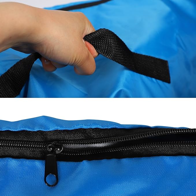 MorTime Mattress Bags for Moving and Storage, Zippered Mattress Storage Bag with 8 Strong Carrying Handles, Reusable Mattress Protector Cover Moving Supplies (Full)