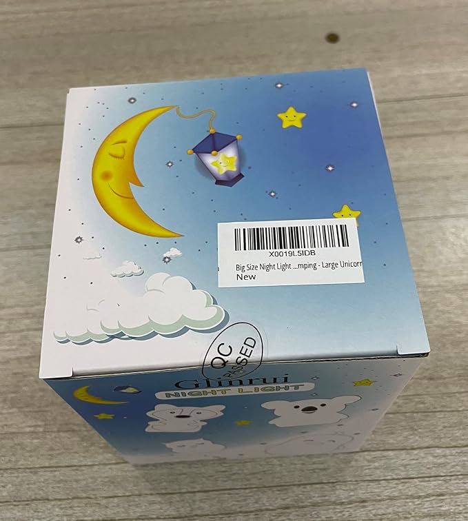 Large Unicorn Night Lights for Kids, 9 Colors silicone Bedside Table Lamps Baby Bedroom Lighting Nursery Children Tap lamp for Toddlers Boys Girls Adults Student Elder Bathroom Outdoor - Large