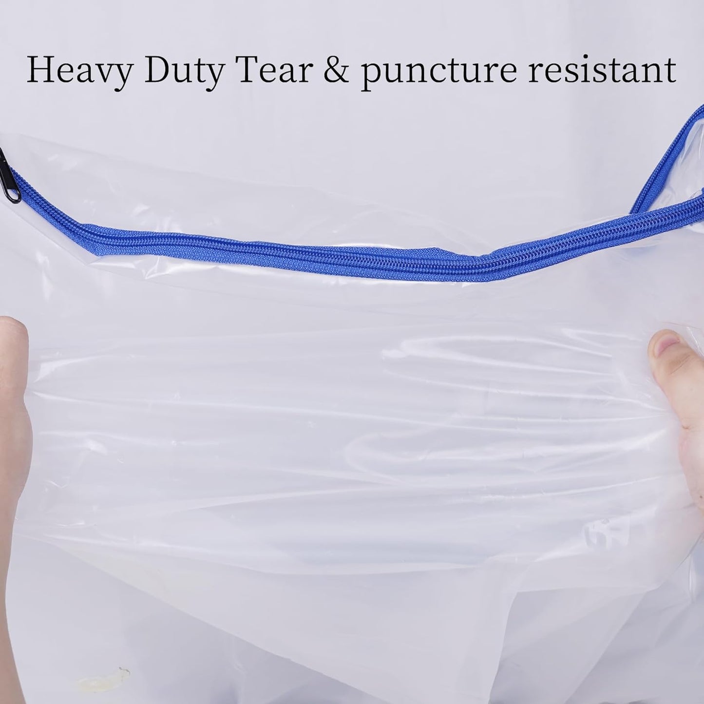 2 Pack Twin Mattress Bags for Moving and Storage-5 Mil Zipper Plastic Waterproof Mattress Storage Bags