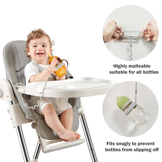 Toy Straps for Baby,RTMOK Silicone Setpacifier Clip,Applies to Car Seat Toy,Teether Toy,High Chair,Stroller Accessories,Baby Toy Clips,Cribs,Rocking Chair