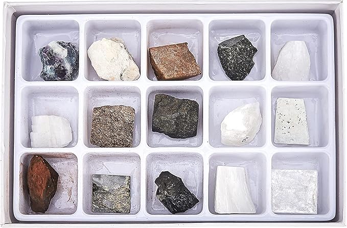 STEM Toy Mineral Science Kit Geology Rock Specimen for Young Geologists