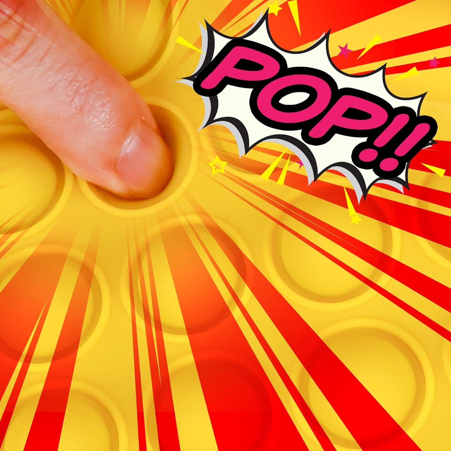 BABANA Fidget Purse for Girls - Bubble Push Pop Bag with Crazy Eyes, Silicone Fidget Handbag Toy for Kids | Birthday, Easter