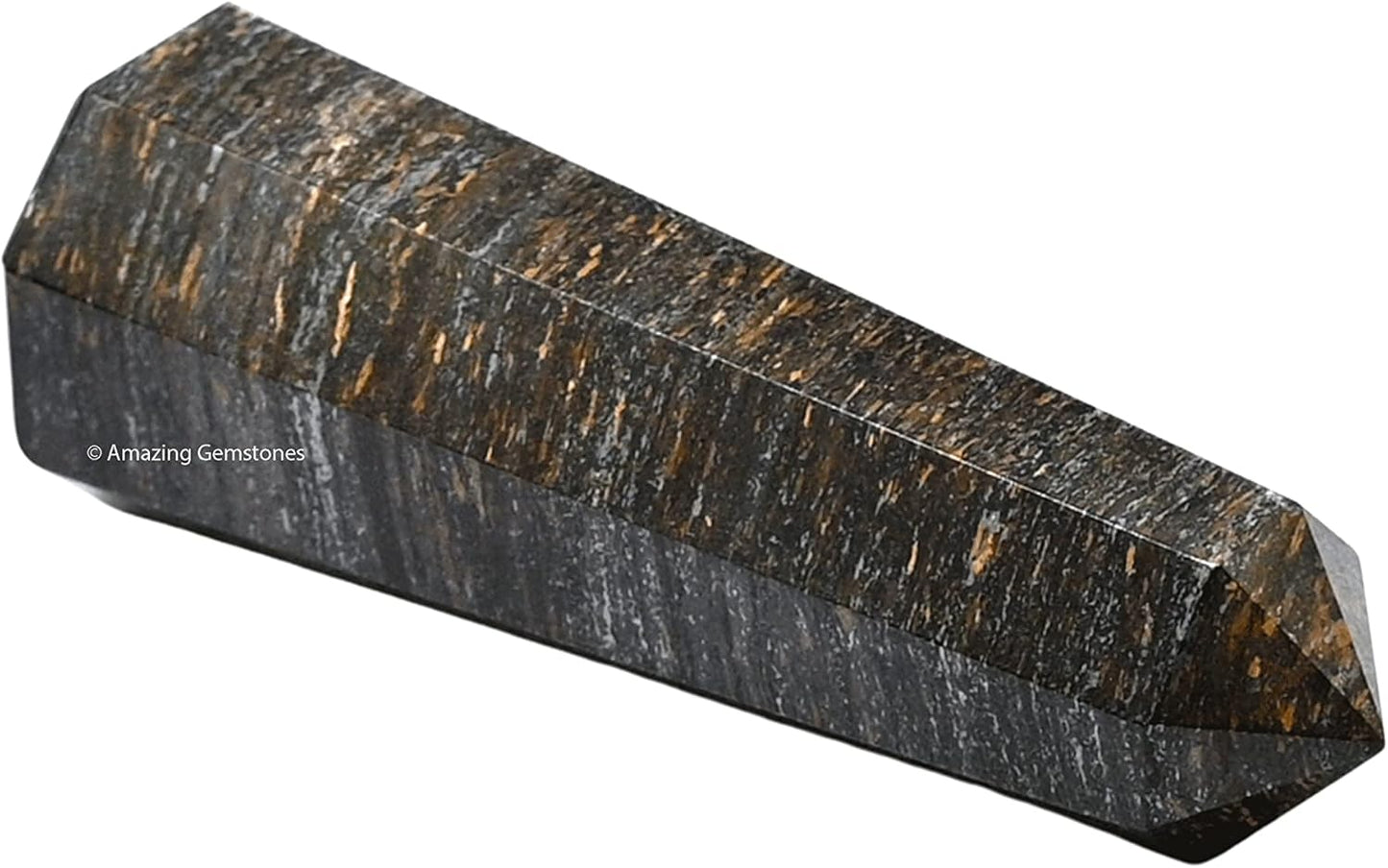 Amazing Gemstone Bronzite Crystal Towers ~ Natural Healing Crystal Point Obelisk for Reiki Healing and Crystal Grid (2" to 3" INCH)