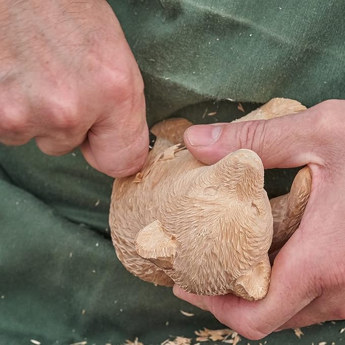 12 Pack Unfinished Basswood Carving Blocks Kit, Rectangular Wooden Blocks for DIY Carving, Crafting and Whittling for Adults Beginner and Experts(4 x 1 x 1 inch)