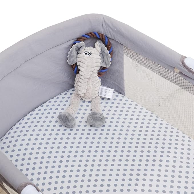 Onacosht Bassinet Sheets for Baby Boy and Girl, Stretchy Breathable Fitted Sheet Universal for Bassinet Cradle Hourglass Oval Rectangle Pad/Mattress, 4 Pack Stripes Dots Chevrons and Stars ﻿