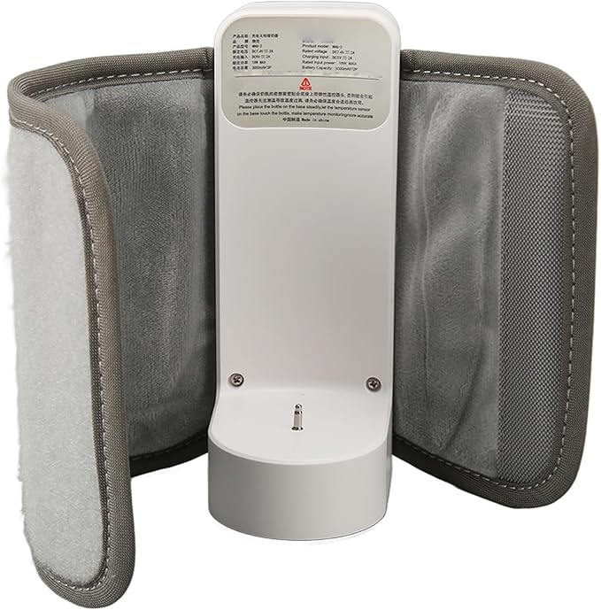 Portable Bottle Warmer, 6 Level Temperature 6000mah Bottle Warmer, USB Rechargeable Universal Bottle Warmer, Portable Bottle Warmer for Travel